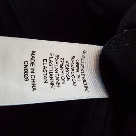 ADRIANNA PAPELL Women Sz 6 Skinny Ankle Moto Black Pants Zip Pockets Stretch EUC - Picture 6 of 12